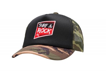 Gorra Parafina Camuflada Black